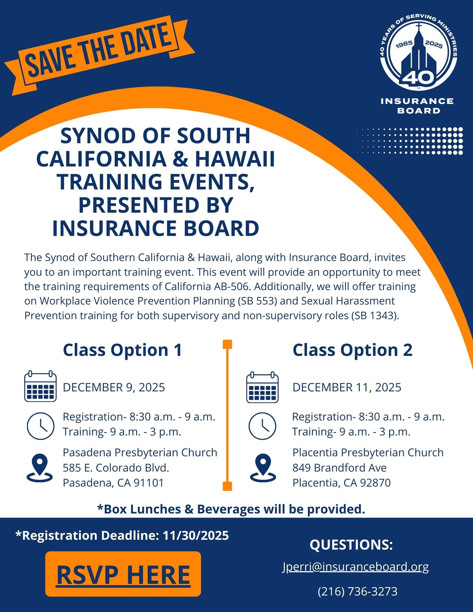 Training Opportunity; PDF at the link in this panel